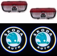 Projektor s logom Škoda Led Škoda Superb II III 2008-