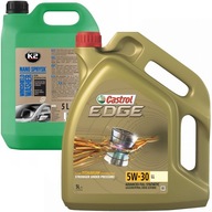 Olej Castrol Edge 5W-30 LL 5L + K2 Nano Spray 5L