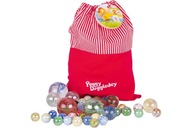 PEGGY DIGGLEDEY GLASS BALLS (HRA)