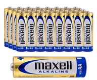 AA Batérie Alkaline R6 1,5V Maxell Výkonný 32 kusov Originál