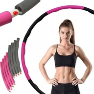 HULA HOP CHUDNUTIE S MASÁŽOU FITNESS CVIKY PILATES 95cm EB FIT