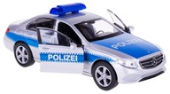 MERCEDES-BENZ TRIEDA E POLÍCIA MODEL WELLY 1:34/39