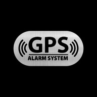 Na auto nálepky a nálepky GPS Alarm zapnutý