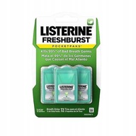 LISTERINE FreshBurst Osviežujúce listy 3 x 24 ks