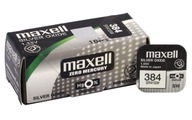 10x strieborná batéria MAXELL 384 / SR41SW