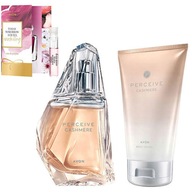 AVON PERCEIVE CASHMERE 50 ml+150ml telové mlieko+TTA EVERLASTING vzorka