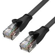 Patchcord UNITEK C1815GBK Cat.6 plochý, UTP, RJ45,