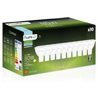 10x LED žiarovka GU5.3 MR16 8W = 80W 720lm 6500K Studená 120° LUMILED