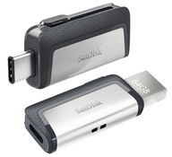 PENDRIVE 2V1 USB-A USB-C SANDISK 64 GB DUAL USB TYPE-C 3.1 150 MB/S