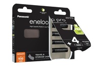 4x PANASONIC ENELOOP PRO R03/AAA 930mAh+ Strong Box Ekologický obal