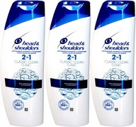 HEAD & SHOULDERS CLASSIC CLEAN SHAMPOO 2v1