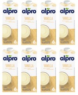 8x Alpro sójový nápoj Vanilka 1l