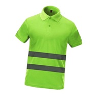 Hi Viz T-Shirt s vysokou viditeľnosťou reflexné bez