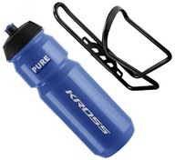 KROSS PURE BOTTLE SET 750 ml BPA FREE + KOŠÍK