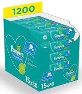 Pampers Fresh Clean vlhčené obrúsky 15 x 80 ks.