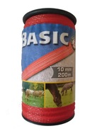 BASIC páska 200m 10mm 4x0,16mm 60kg oranž