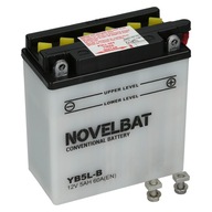 Batéria Novelbat YB5L-B 12V 5Ah 60A P+