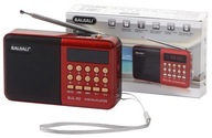 Mini malé vreckové rádio FM USB SD batéria