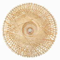 NÁSTENNÁ LAMPA NATURAL BOHO BRAID BAMBOO XXL