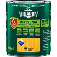 VIDARON V02 filmotvorná impregnácia dreva, Zlatá borovica 0,7L