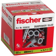 Fischer DUOPOWER 10x50 čap univerzálny 50 ks