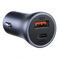 Baseus Fast USB + USB-C 40W autonabíjačka