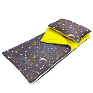 Veľký spací vak Galaxy Yellow 160x90