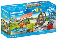 Playmobil MyLife 71476 Vodná zábava na záhrade