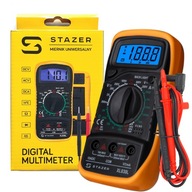 DIGITÁLNY multimeter prúdový merač podsvietený LCD