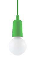 Závesné svietidlo DIEGO 1 zelené stropné svietidlo E27