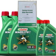 Castrol Magnatec 10w40 diesel B4 RN0700 RN0710 Fiat 9.55535 D2 10l