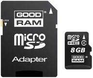 GOODRAM 8GB micro SD karta s SD adaptérom