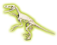 FOSÍLNY VELOCIRAPTOR FLUO 50639 CLEMENTONI