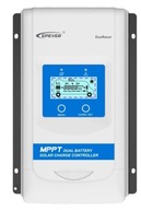 MPPT DUO 20A regulátor nabíjania pre 2 batérie