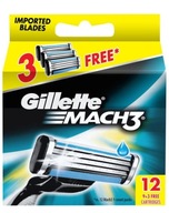 GILLETTE MACH3 12 KS ČEPEĽOVÉ VLOŽKY