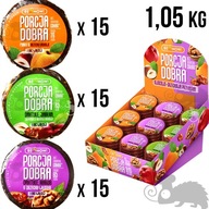 OVOCNÁ A ORIEŠKOVÁ SNACK 3x15 45ks MIX CHUŤ