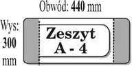 A4 OBAL NA ZOŠIT (50KS) IKS