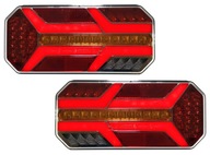 2X LED ZADNÉ SVETLO NEON BUS TIR 12V 24V