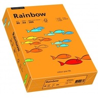 Farebný kopírovací papier A4 80g RAINBOW oranžový R