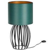 Stolná lampa NIGHT LOFT LAMPSHADE, zelená a zlatá