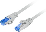 Ethernetový kábel RJ45 LAN cat.6A SFTP LSZH 20M šedý