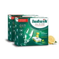 LUDWIK Set Ludwik tablety do umývačky riadu 2x50 ks