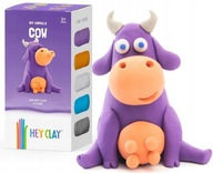 HEJ HLINA PLASTIC COW 5 COLORS TM HRAČKY