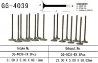 VESRAH SACÍ VENTIL KAWASAKI ZZ-R 1100/1200 90-05, ZRX 1100/1200 99-