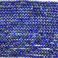 Lapis Lazuli fazetovaný AAA 3 mm 100% prírodný