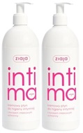 2 x INTIMA KRÉMOVÁ TEKUTINA S KYSELINOU MLIEČNOU, 500 ML ZIAJA Delicate