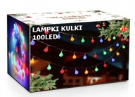 SVETLÁ NA VIANOČNÝ STROMČEK LED GULE - MULTICOLOR 230V