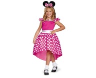 MINNIE PINK KLASICKÁ VEĽKOSŤ OBLEKU. S 5-6 ROKOV