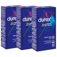 Durex EXTRA SAFE kondómy, hrubšie, bezpečné, 36 ks extra zvlhčené