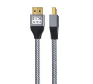 KÁBEL HDMI 2.1 8K 60HZ 4K 120HZ BRAID 3M